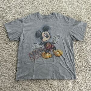 Disney Mickey Mouse Tee Gray XXL